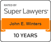 Rated By Super Lawyers | John E. Winters | 10 Years