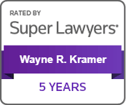 Rated By Super Lawyers | Wayne R. Kramer | 5 Years